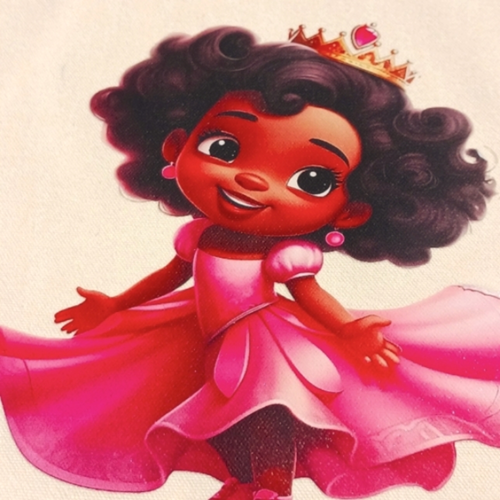 Princess Doll with Pink Dress 2) Totes